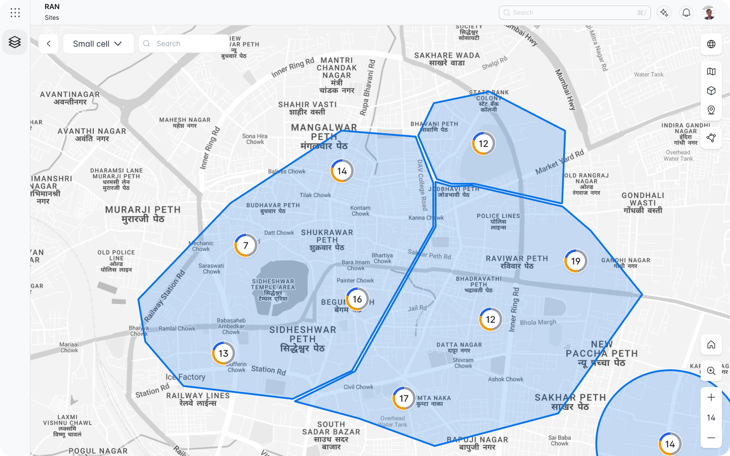 Site Clustering & Layer Navigation