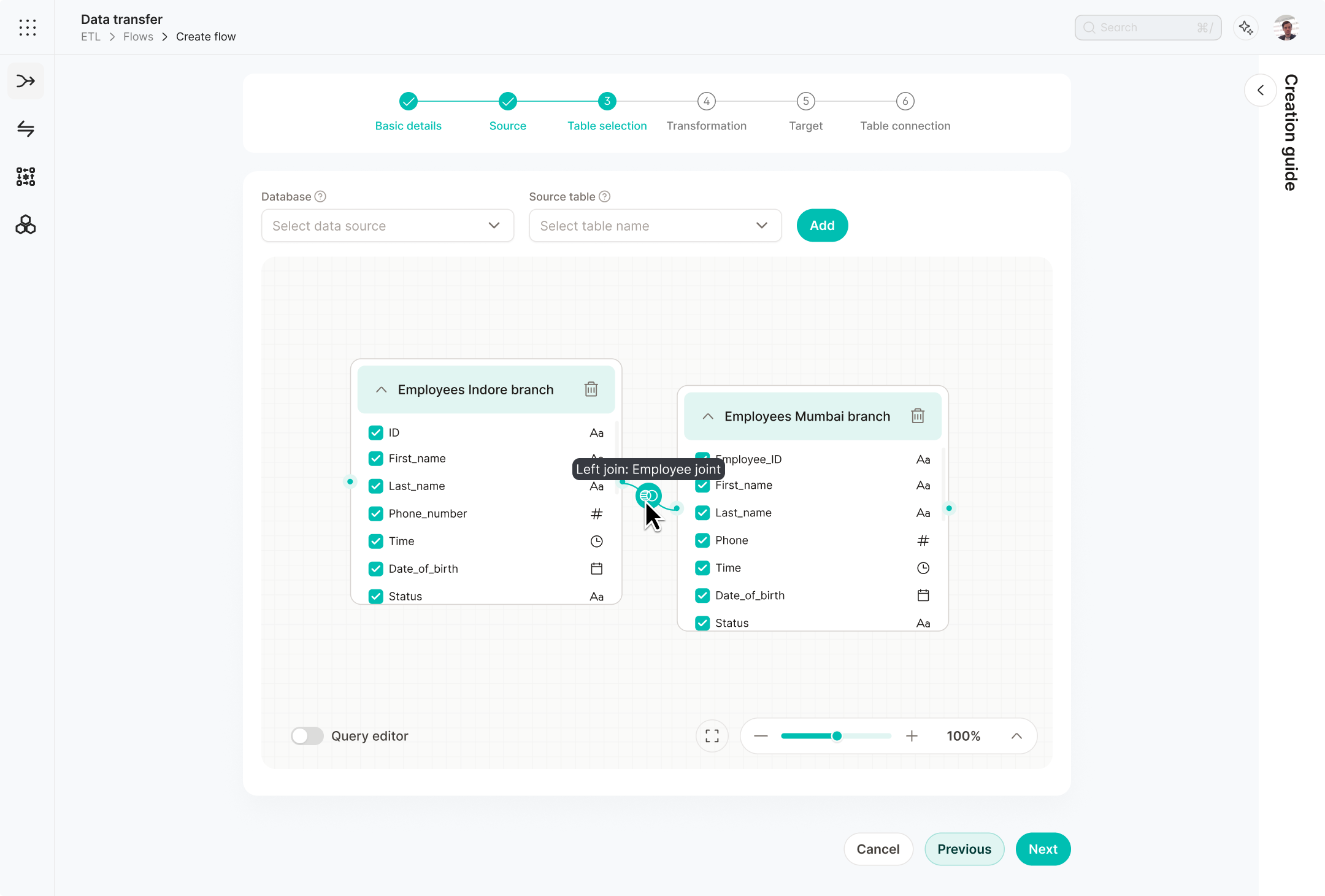 Flow Create Step 3