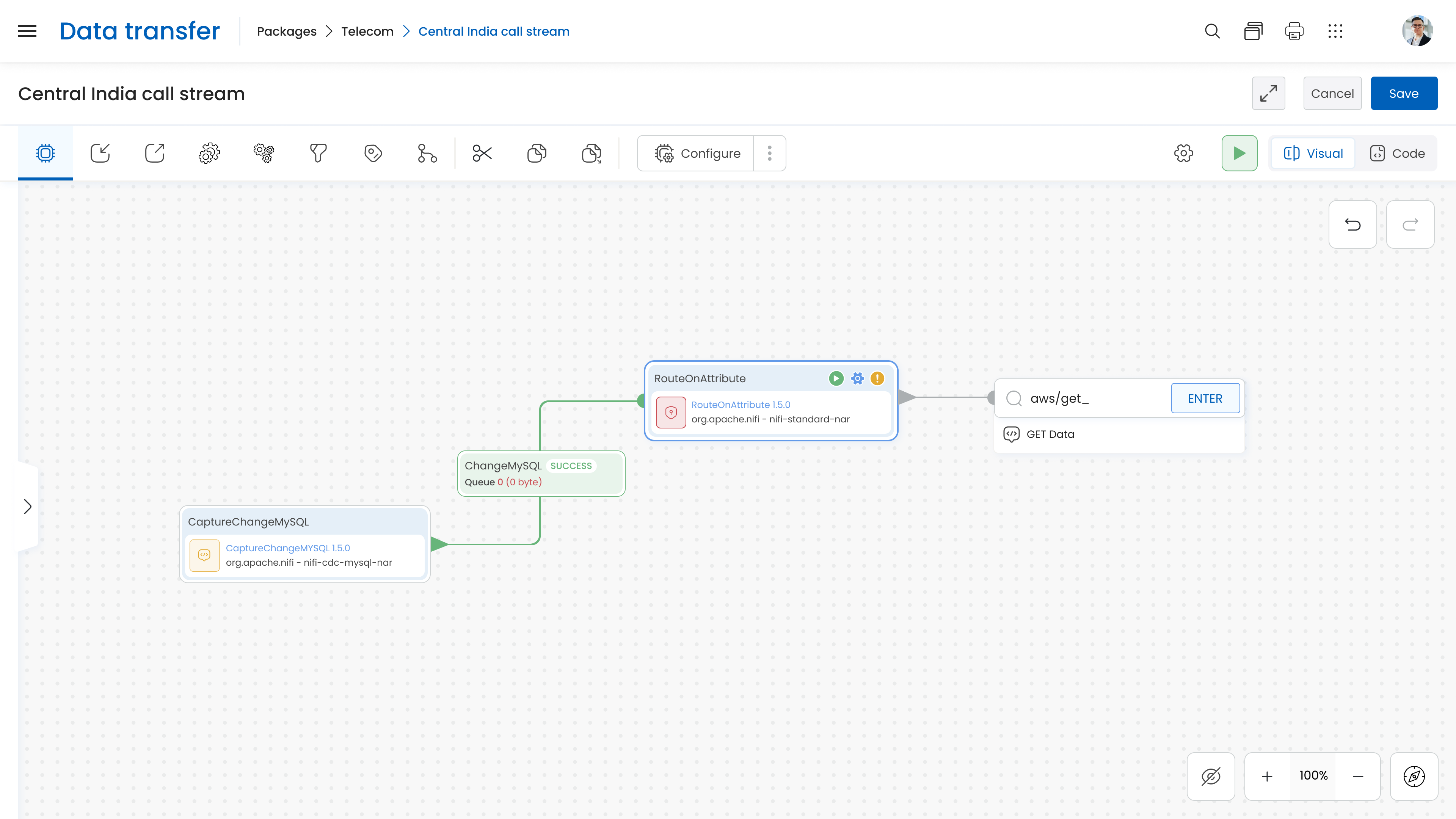Advanced ETL Old UI Default